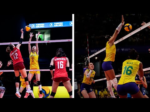 TOP 30 Monster Blocks | Women's VNL 2022 | 1v1 | HD