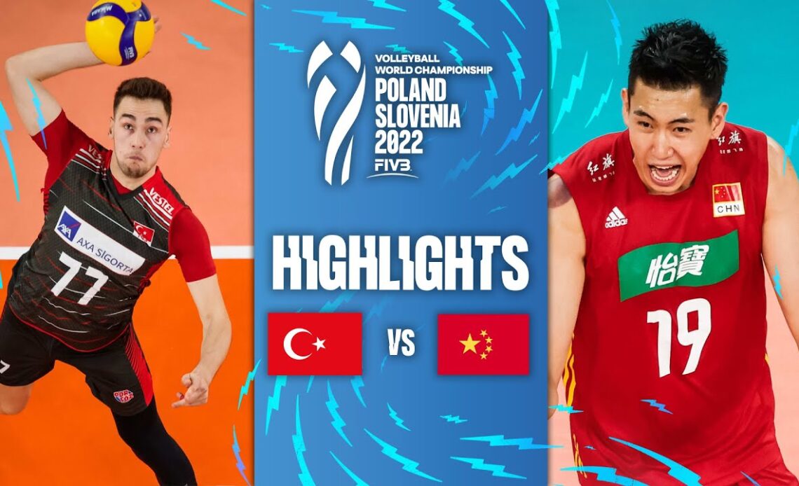 🇹🇷 TÜR vs. 🇨🇳 CHN - Highlights Preliminary Phase | Men's  2022