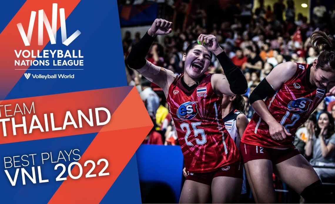 Team Thailand enchanted us during the VNL Women's VNL 2022 VCP