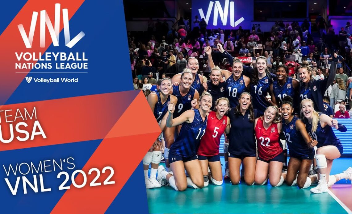 Team USA: their best plays during the VNL2022