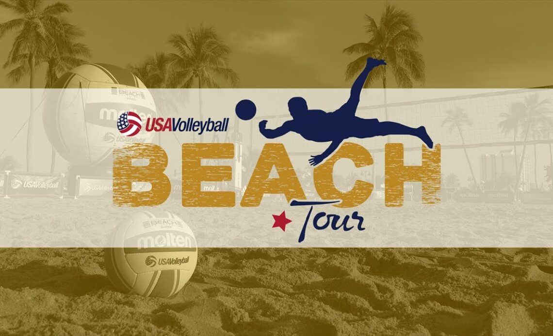 The 2022 USA Volleyball Beach Tour is Heating Up