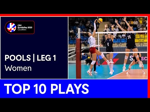 The Best of Week 1 I Top 10 Plays | CEV EuroVolley 2023 Qualifiers | Women