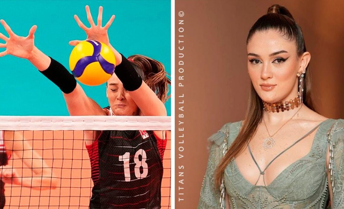 The Queen of Monster Volleyball Blocks - Beautiful and Talented Zehra Gunes | VNL 2022