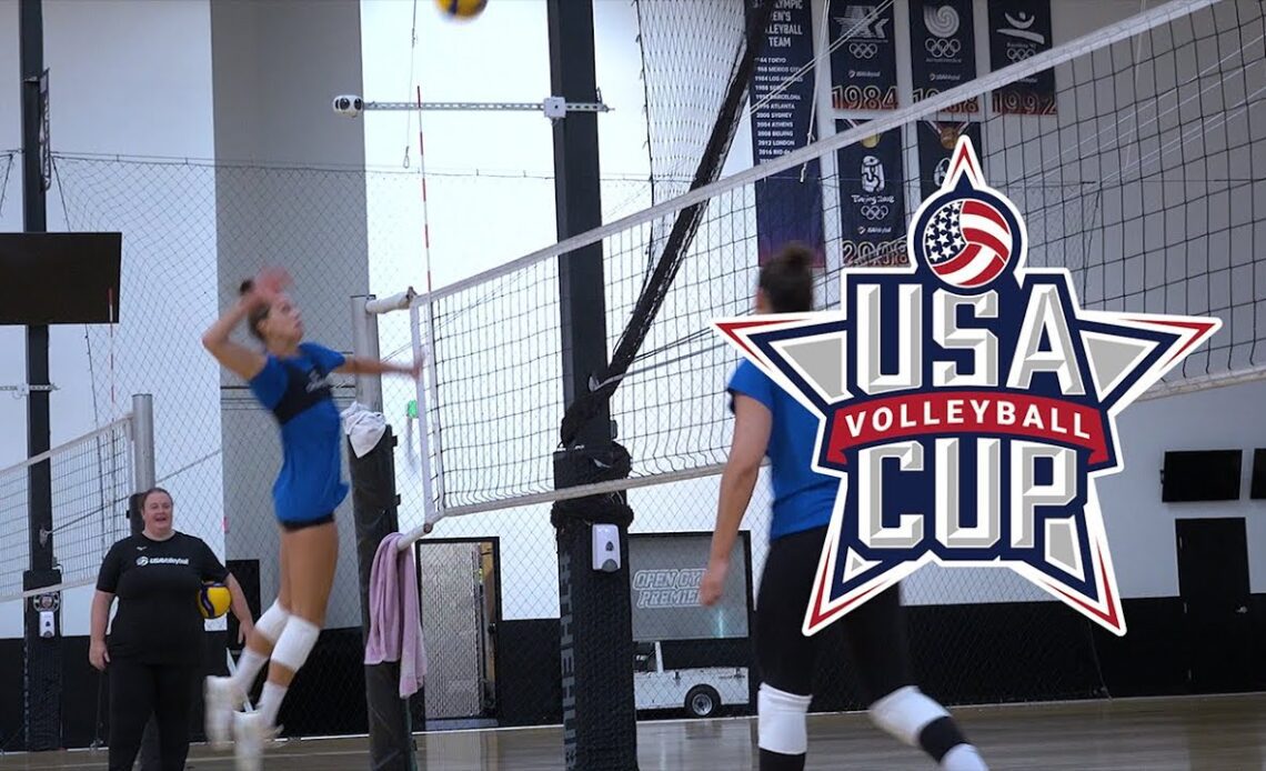 The U.S. Women's National Team Gearing Up | 2022 USA Volleyball Cup
