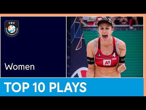 Top 10 Plays | A1 CEV BeachVolley Nations Cup 2022 | Women