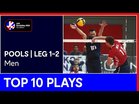 Top 10 Plays | CEV EuroVolley 2023 Qualifiers | Leg 1-2