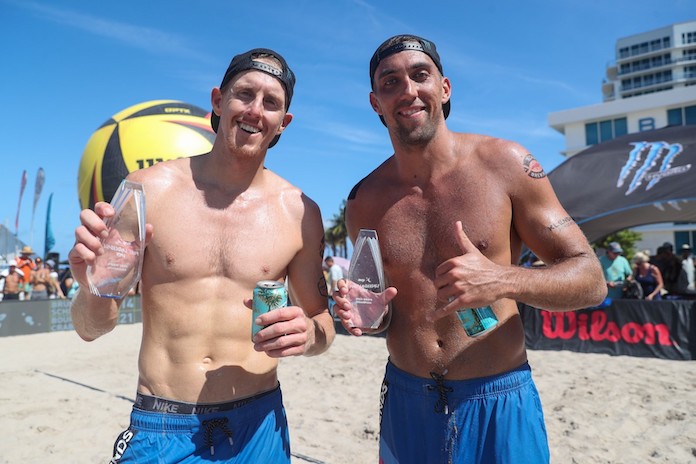 Trevor Crabb and Tri Bourne, AVP champs, have their swagger back