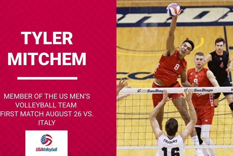 Tyler Mitchem Makes USA Men’s Volleyball National Team