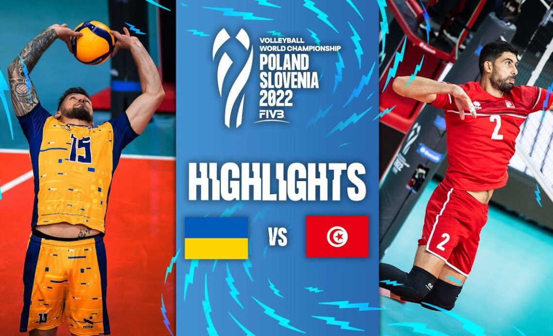 🇺🇦 UKR vs. 🇹🇳 TUN - Highlights Preliminary Phase | Men's World Championships 2022