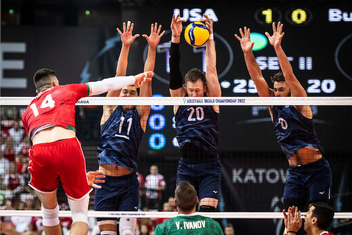 USA, 2-0 in FIVB Men's World Championship, plays Poland on Tuesday