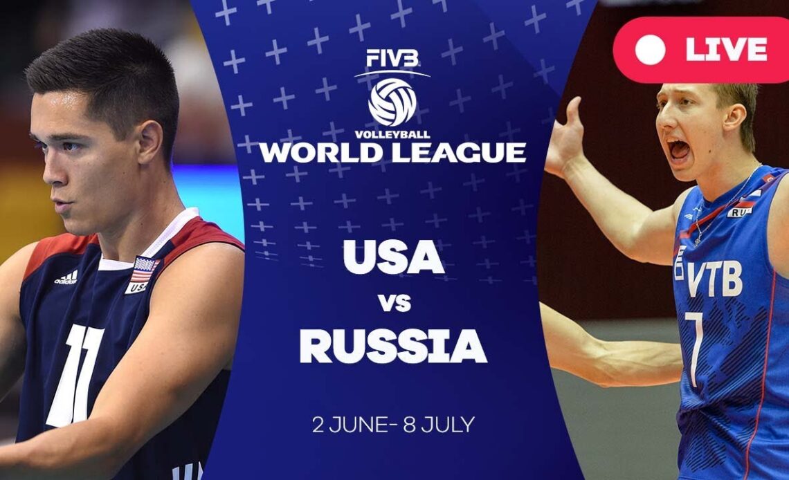 USA v Russia - Group 1: 2017 FIVB Volleyball World League