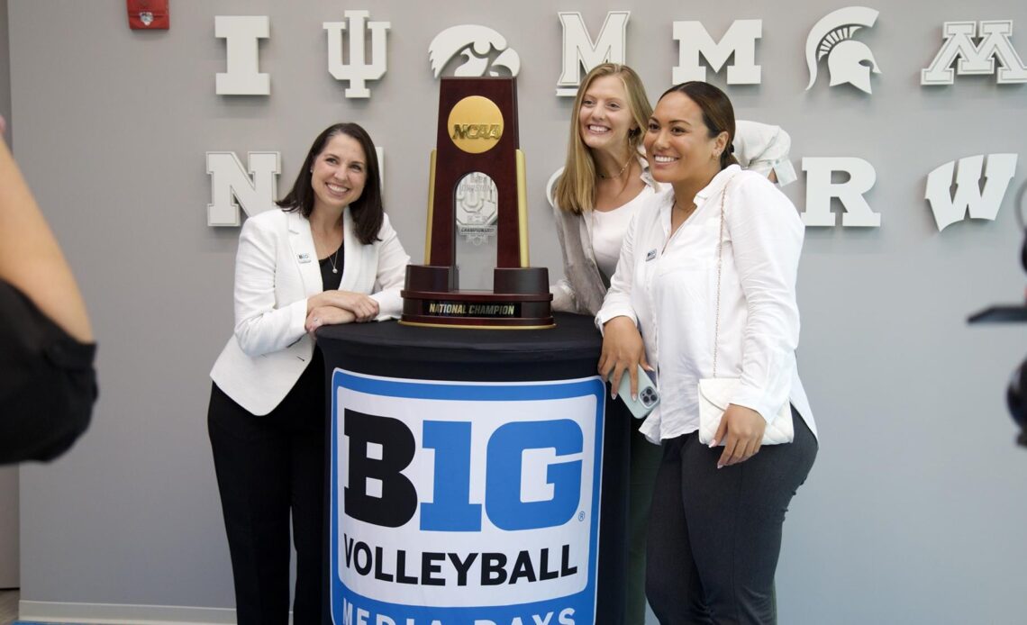 Volleyball Recaps Inaugural Big Ten Media Days