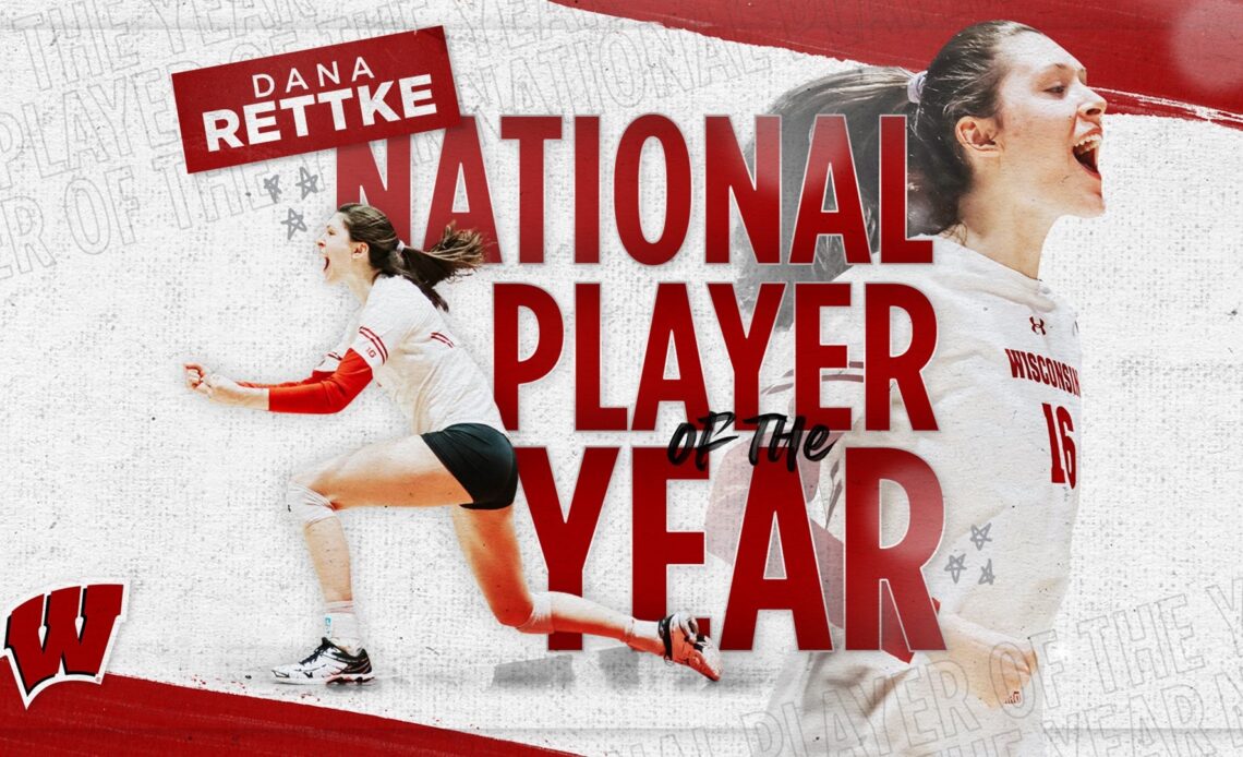 Wisconsin's Rettke named AVCA National Player of the Year