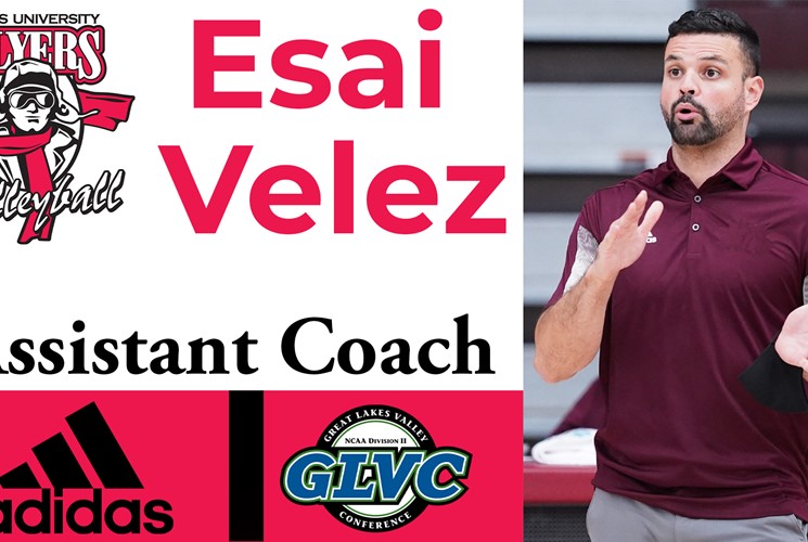 Women's Volleyball Announces Hiring of Esai Velez as Assistant Coach