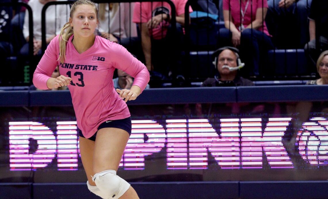 Women's Volleyball Hosts Rutgers Friday for Dig Pink Match