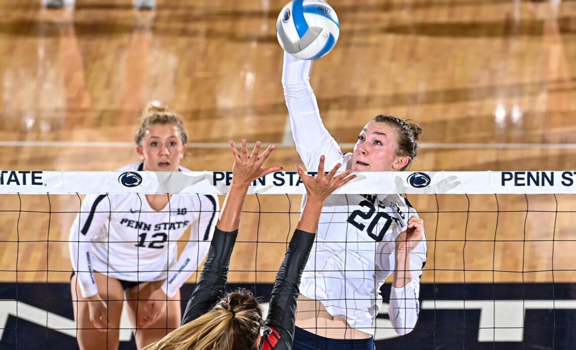 Women's Volleyball Set for 11 Matches on B1G Network this Season