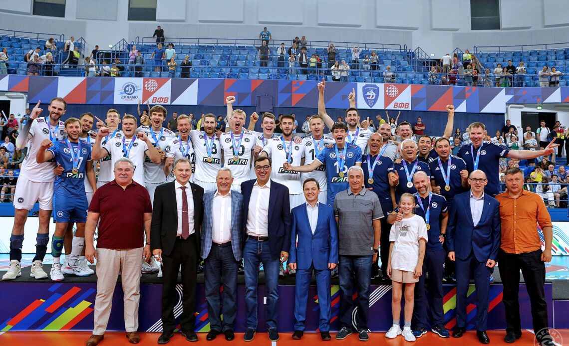 WorldofVolley :: RUS M: Zenit-Kazan win gold in Spartakiad, tournament invented to replace international matches in Russia