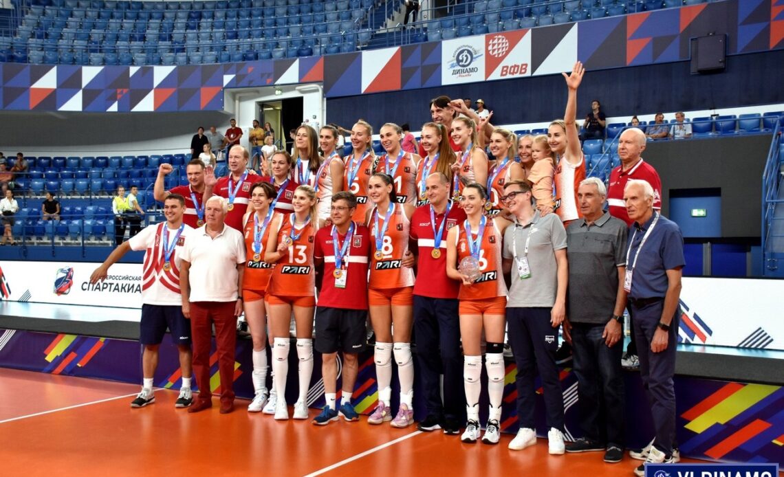 WorldofVolley :: RUS W: Dinamo Moscow take title in maiden edition of Spartakiad