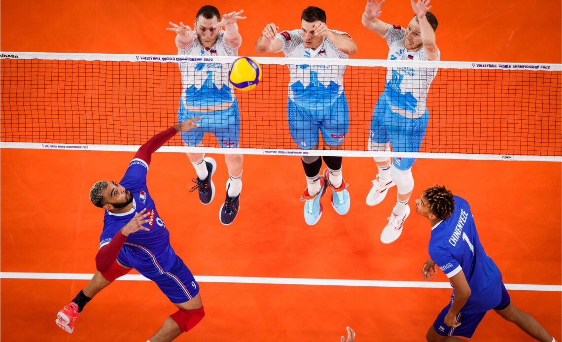 WorldofVolley :: WCH 2022 M: France survives Ljubljana crater; Poland qualifies for 1/8 finals and drags USA there