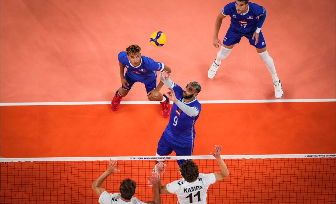 WorldofVolley :: WCH 2022 M: Germany fails to beat France in official match even after 8 years