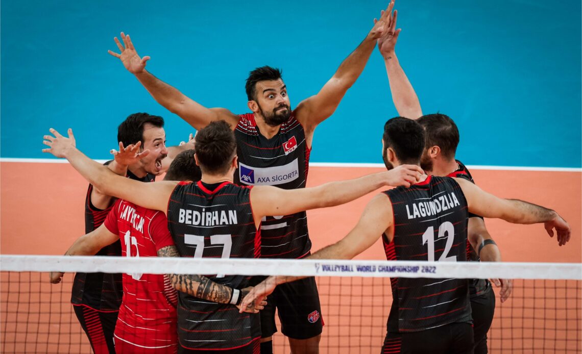 WorldofVolley :: WCH 2022 M: Group stage over – Historical result of Turkey; Argentina plays with fire against Egypt but joins Round of 16