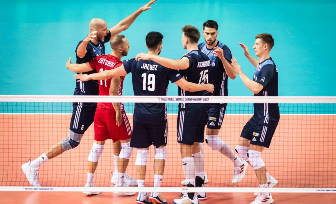 WorldofVolley :: WCH 2022 M: Poland downs USA in blockbuster to secure No.1 seed for 1/8 finals; Slovenia will be second seed