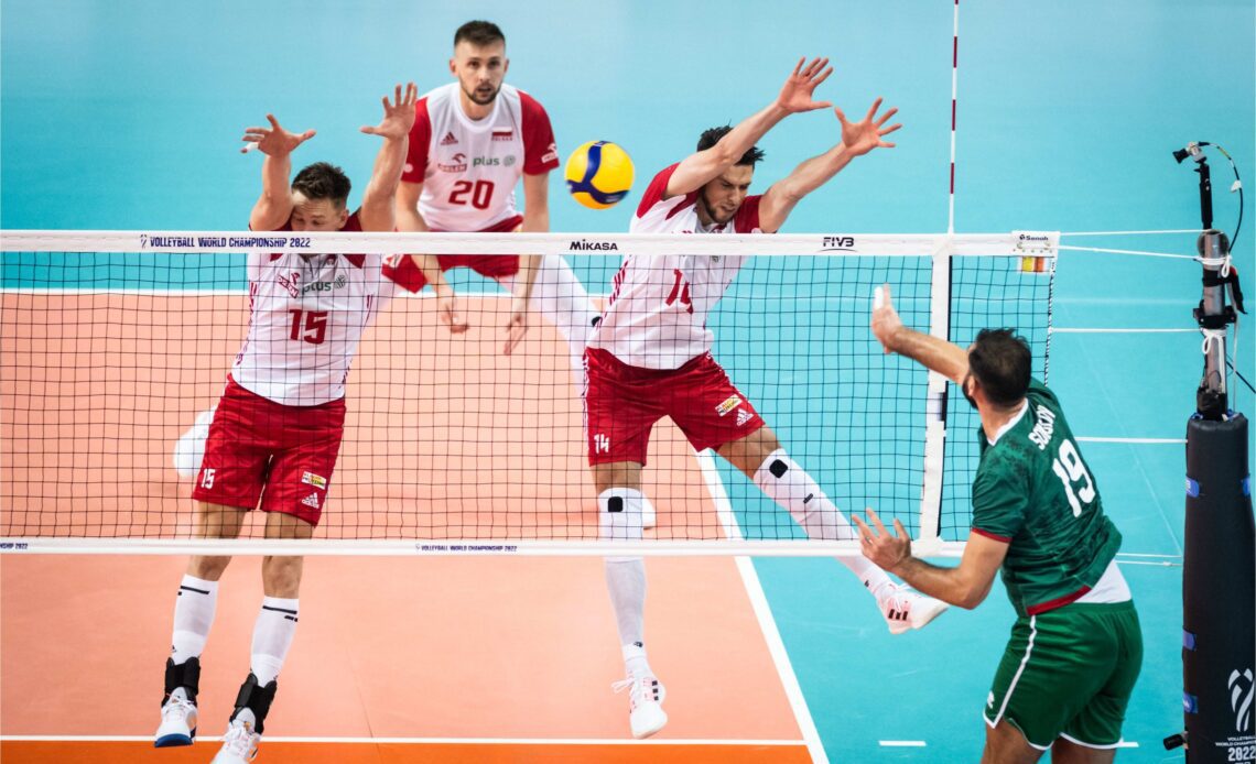 WorldofVolley :: WCH 2022 M: Semeniuk and Štern stand out in serving as Poland and Slovenia make successful starts