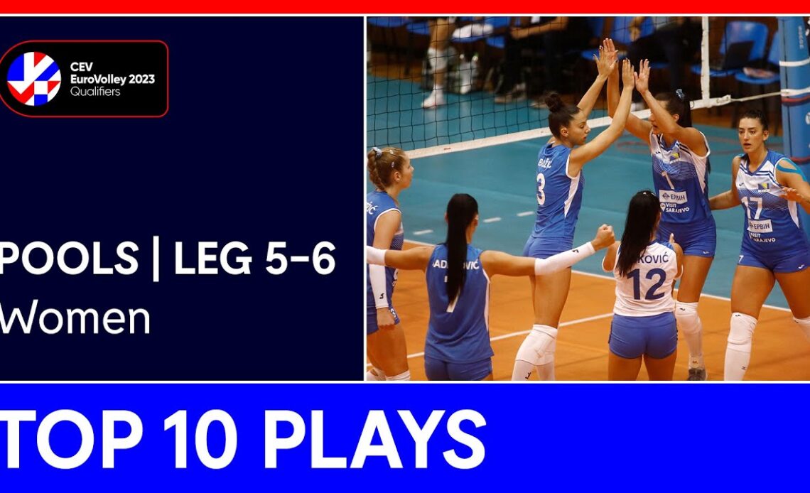 Top 10 Plays | CEV EuroVolley 2023 Qualifiers | Women (Leg 5-6)