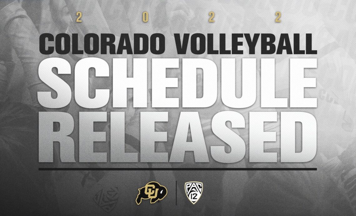 2022 Volleyball Schedule Released By Pac-12