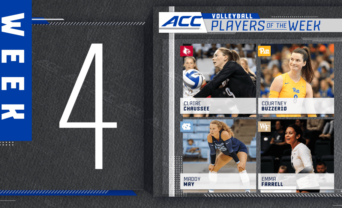 ACC Announces Volleyball Players of the Week