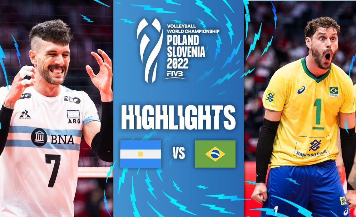 🇦🇷 ARG vs. 🇧🇷 BRA - Highlights Quarter Finals | Men's World Championships 2022