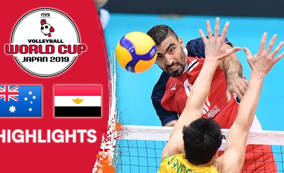 AUSTRALIA vs. EGYPT - Highlights | Men's Volleyball World Cup 2019