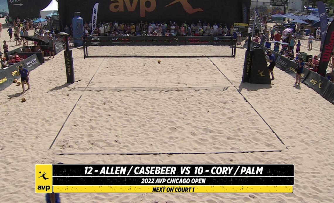 AVP Chicago Open | Allen/Casebeer vs. Cory/Palm | Court 1 | Gold Series