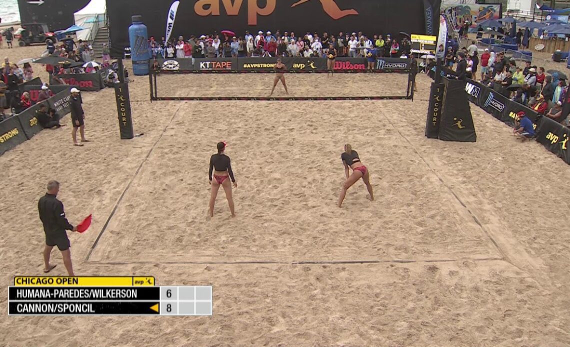 AVP Chicago Open | Cannon/Sponcil vs. Humana-Paredes/Wilkerson | Court 1 | Gold Series