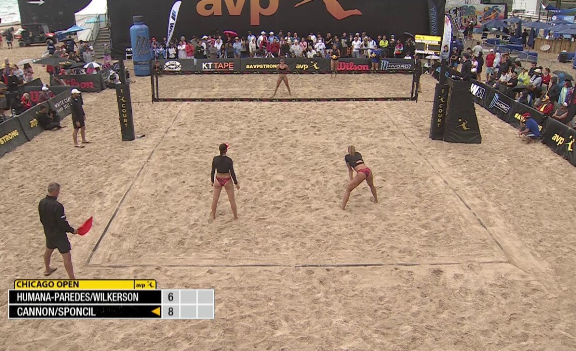 AVP Chicago Open Cannon/Sponcil vs. HumanaParedes/Wilkerson Court