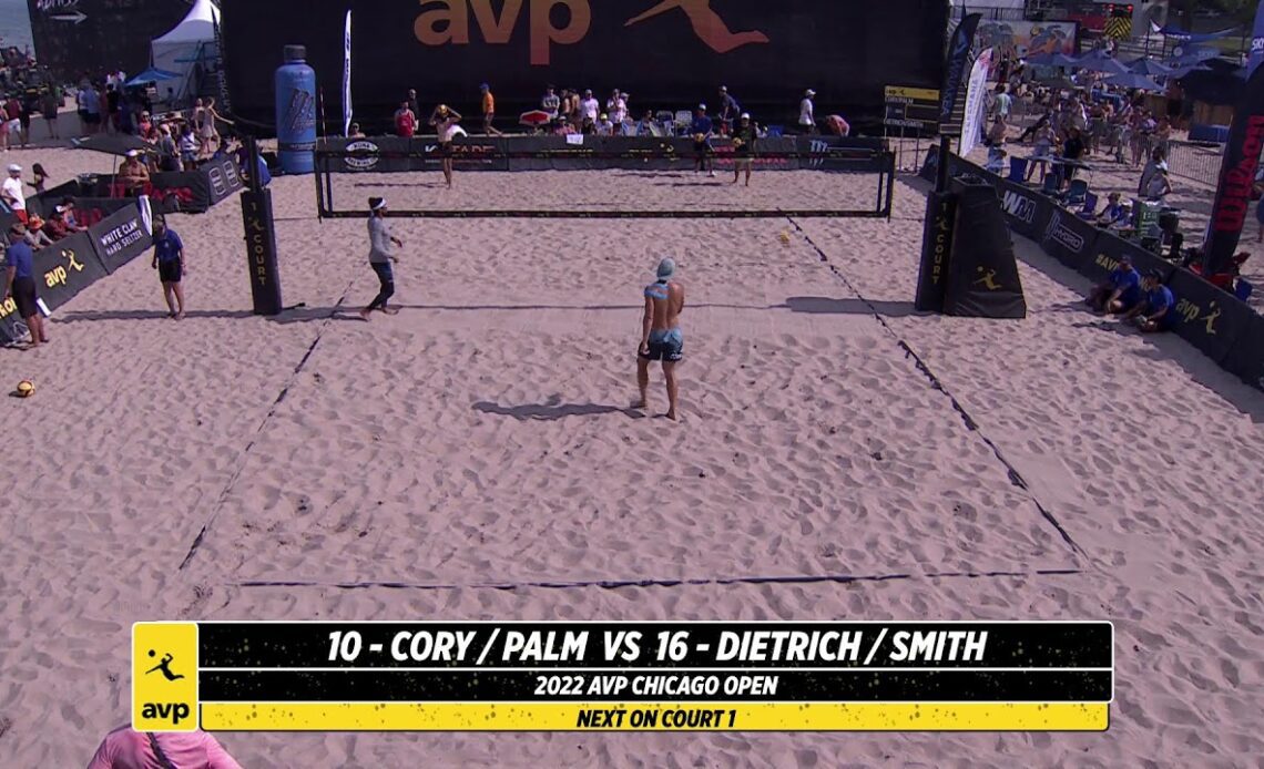 AVP Chicago Open | Cory/Palm vs. Dietrich/Smith | Court 1 | Gold Series