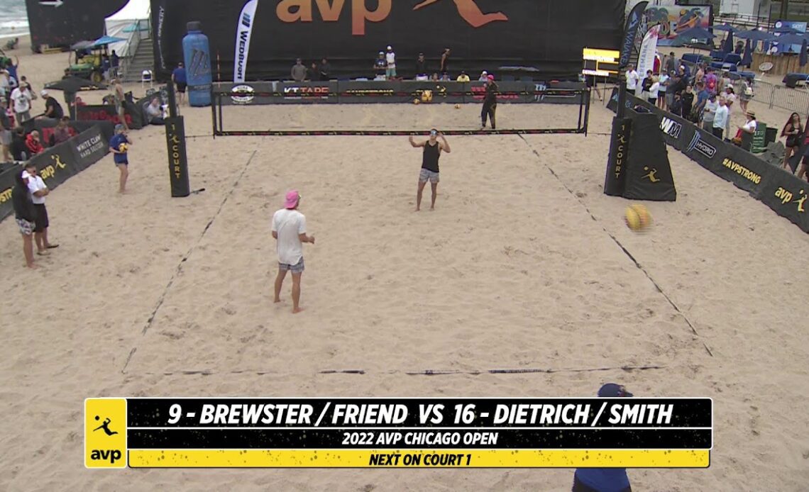 AVP Chicago Open | Dietrich/Smith vs. Brewster/Friend | Court 1 | Gold Series