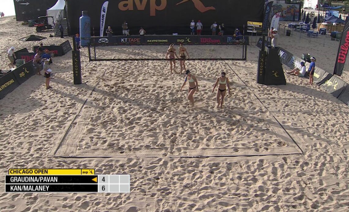 AVP Chicago Open | Graudina/Pavan vs. Kan/Malaney | Court 1 | Gold Series