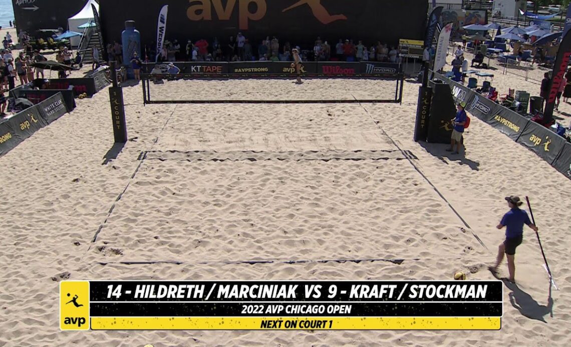AVP Chicago Open | Hildreth/Marciniak vs. Kraft/Stockman | Court 1 | Gold Series