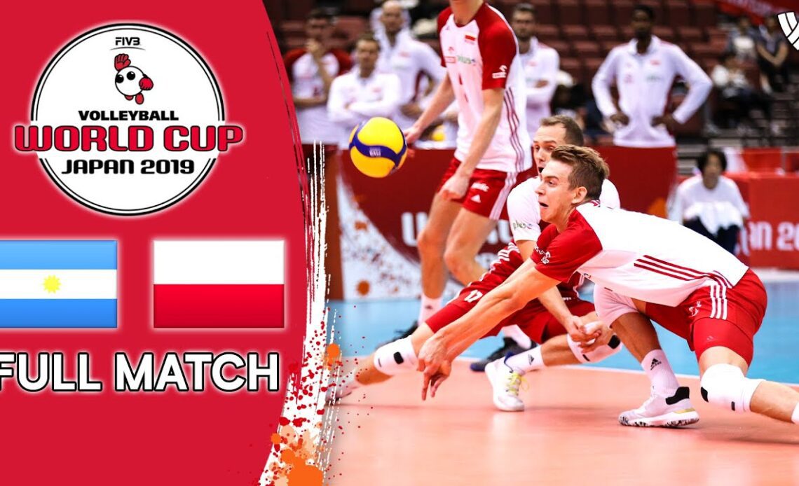 Argentina 🆚 Poland - Full Match | Men’s Volleyball World Cup 2019