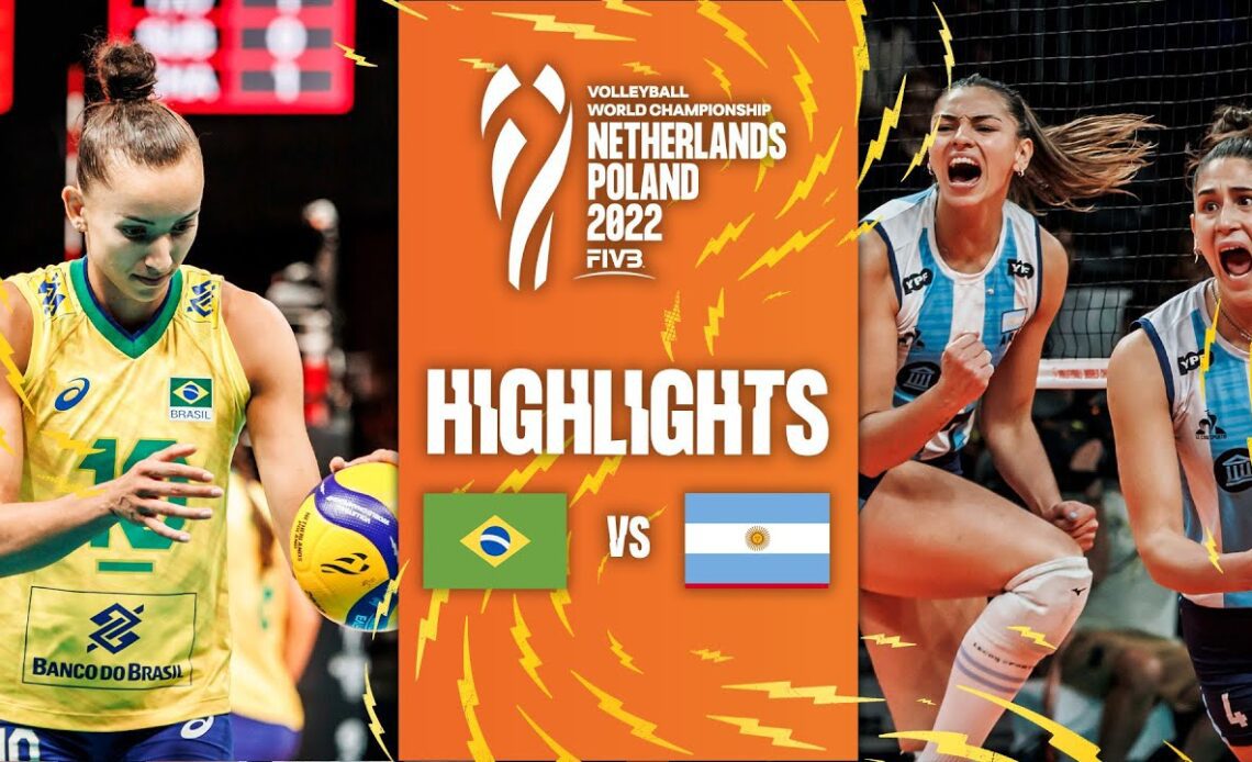 🇧🇷 BRA vs. 🇦🇷 ARG - Highlights  Phase 1 | Women's World Championship 2022