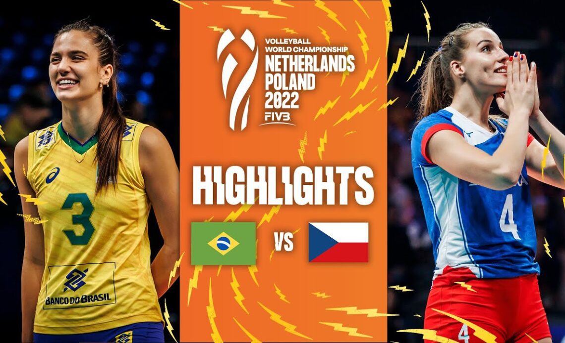 🇧🇷 BRA vs. 🇨🇿 CZE - Highlights  Phase 1 | FIVB Women's World Championship 2022