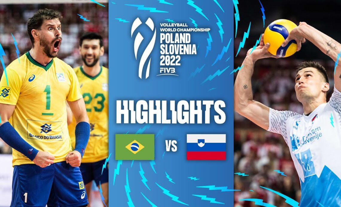 🇧🇷 BRA vs. 🇸🇮 SLO - Highlights Final 3-4 | Men's World Championships 2022