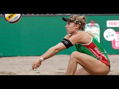 🔥Beach Volley Under the Night Lights in Just Over 1 MIN I CEV Queen & King of the Court Utrecht 2022