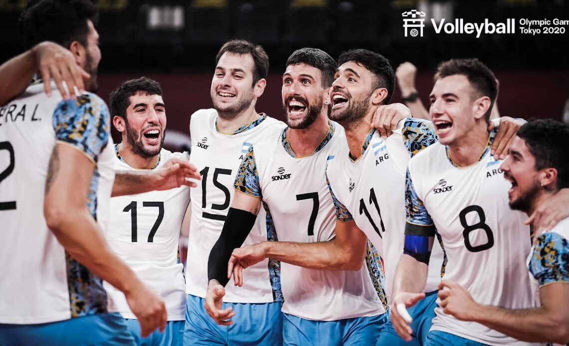 Best of Argentina 🇦🇷 Volleyball Underdogs of #Tokyo2020!