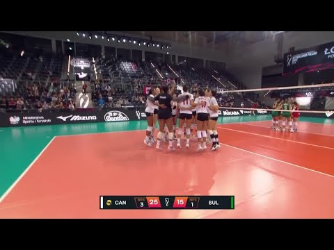 Bulgaria vs. Canada - VBW - Women World Championship - Match Highlights