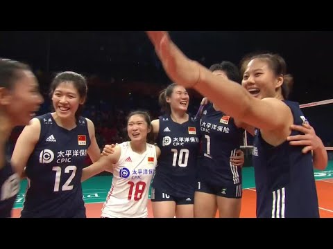 China vs. Japan - VBW - Women World Championship - Match Highlights