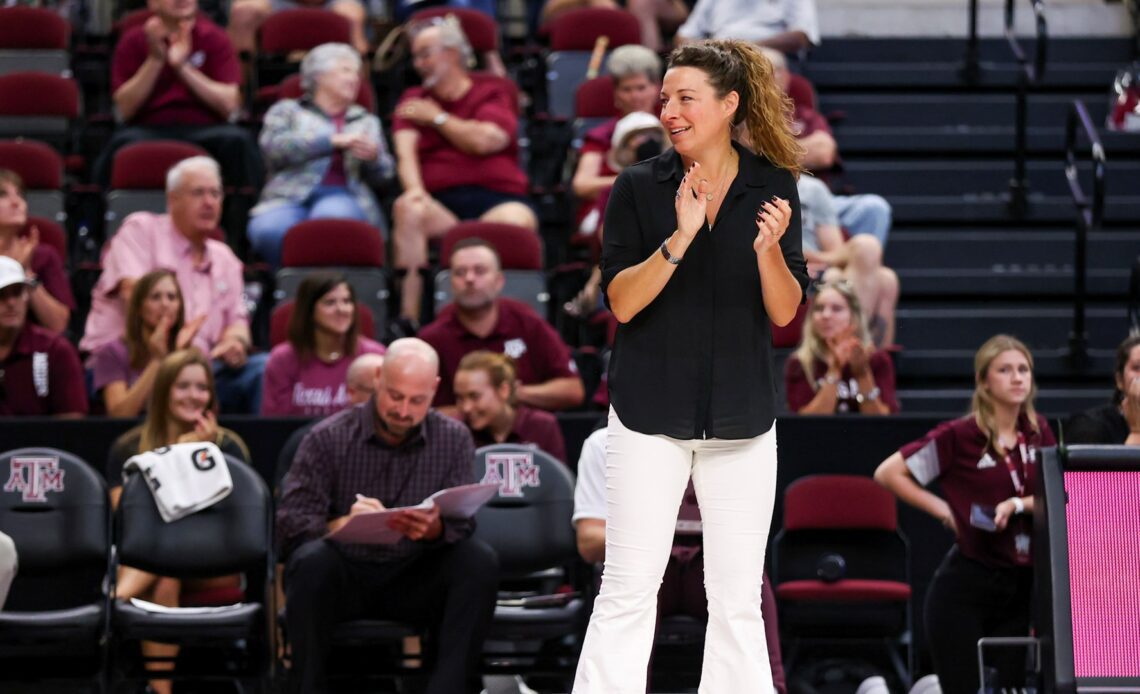 Coach Bird Kuhn Week One Media Session - Texas A&M Athletics