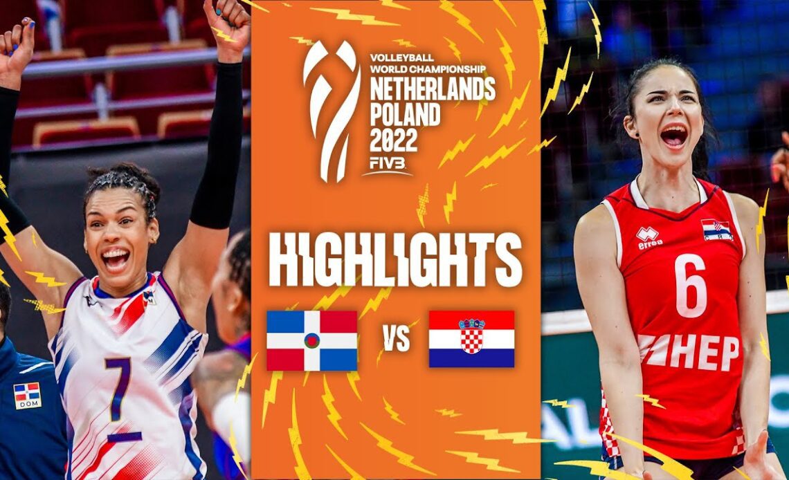 🇩🇴 DOM vs. 🇭🇷 CRO - Highlights  Phase 1 | Women's World Championship 2022