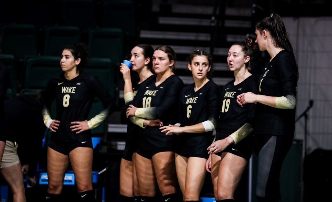 Deacons Gear Up For First Weekend of ACC Play